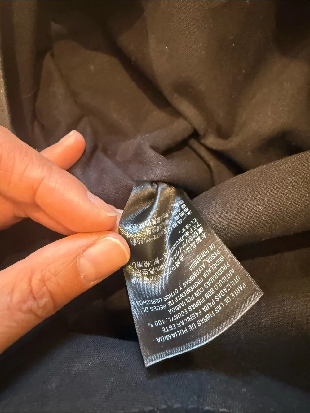 Balenciaga Black Backpack with Front Pocket